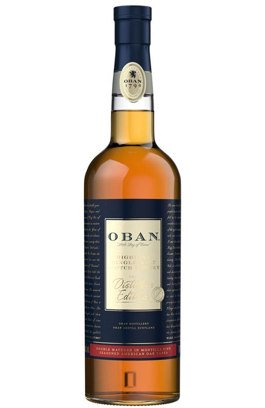 Oban Highland Single Malt Scotch Whisky The Distillers Edition 2022