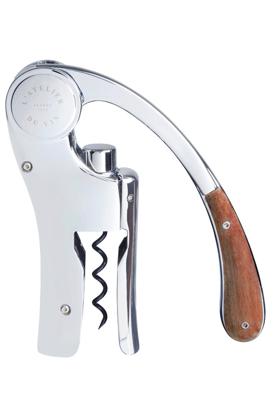 L'Atelier du Vin Oeno Motion Wood & Chrome Lever Corkscrew