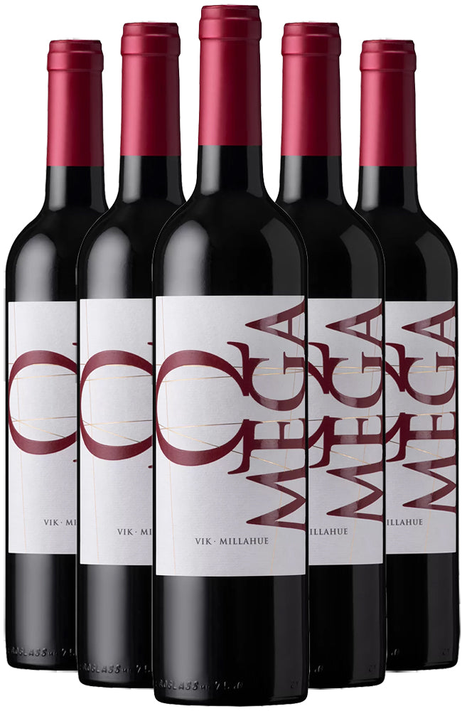 Viña VIK 'Omega' Cabernet Sauvignon Chilean Red Wine 6 Bottle Case