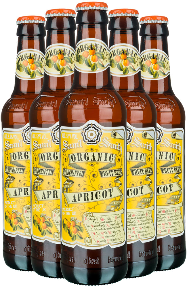 Sam Smith's Organic Apricot Fruit Beer 6 Bottle Case