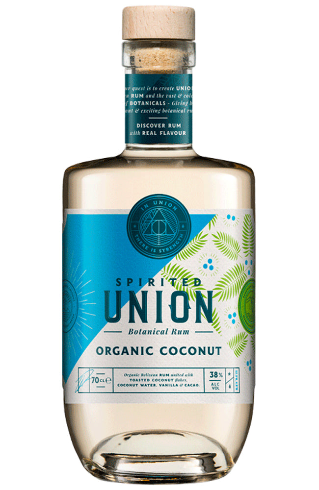 Spirited Union Organic Coconut Botanical Rum Bottle