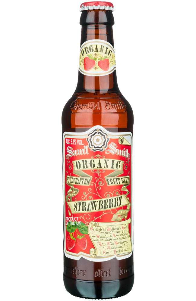 Samuel Smith's Organic Strawberry Fruit Beer Bottle