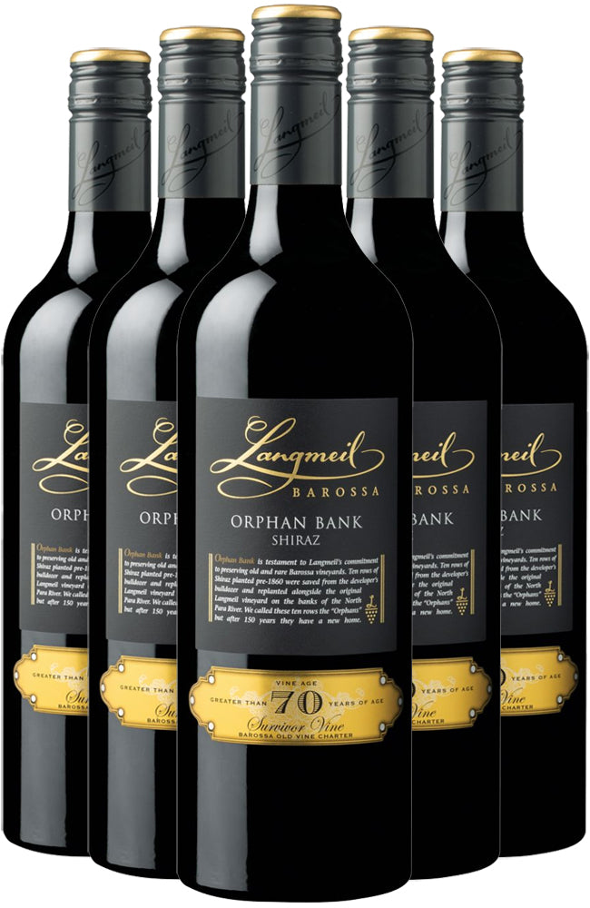 Langmeil Orphan Bank Barossa Shiraz 6 Bottle Case