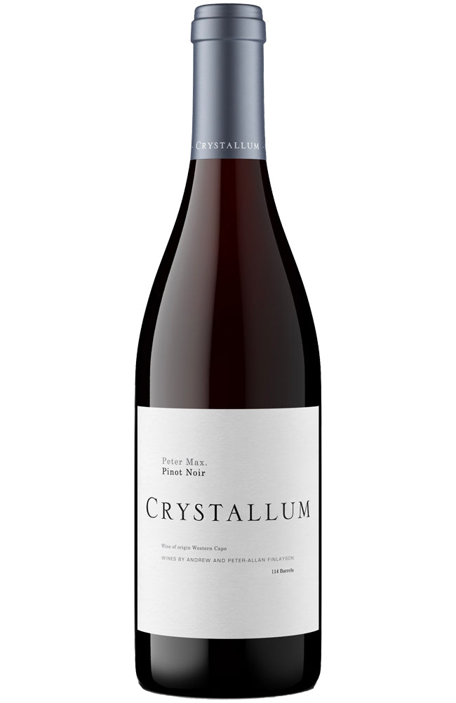 Crystallum Peter Max Pinot Noir Red Wine Bottle