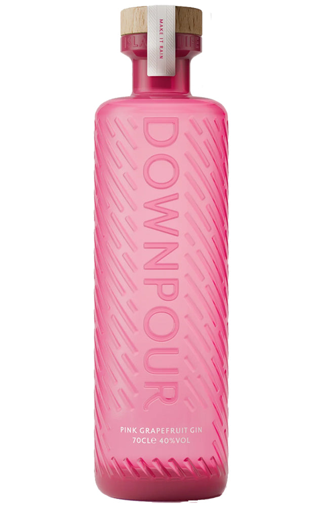 Downpour Pink Grapefruit Gin Bottle