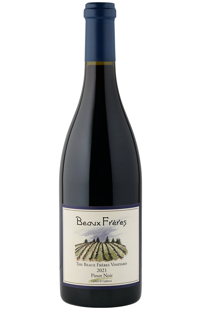 The Beaux Frères Vineyard Pinot Noir Red Wine Bottle