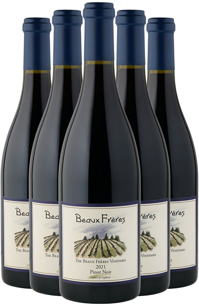 The Beaux Frères Vineyard Pinot Noir Red Wine 6 Bottle Case