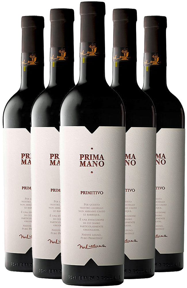 A Mano 'Prima Mano' Primitivo 6 Bottle Case
