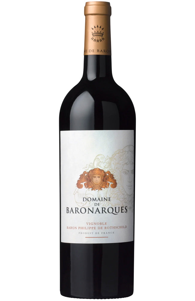 Domaine de Baronarques Limoux Red Wine Bottle