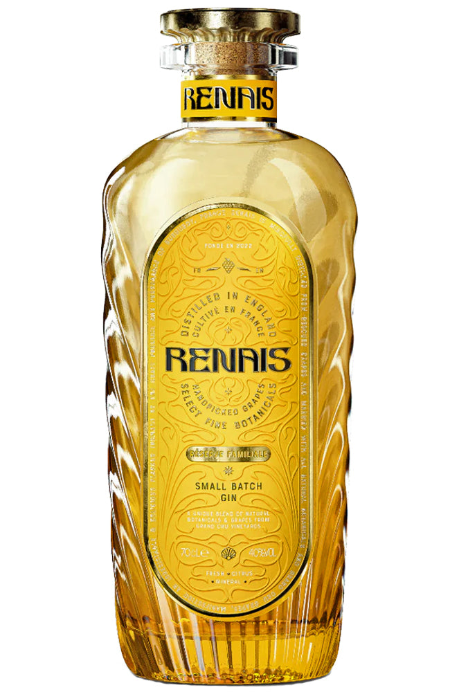 Renais Award-Winning Small Batch Gin Bottle