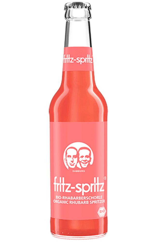 Fritz-Spritz Organic Rhubarb Spritz by Fritz-Kola 330ml Bottle