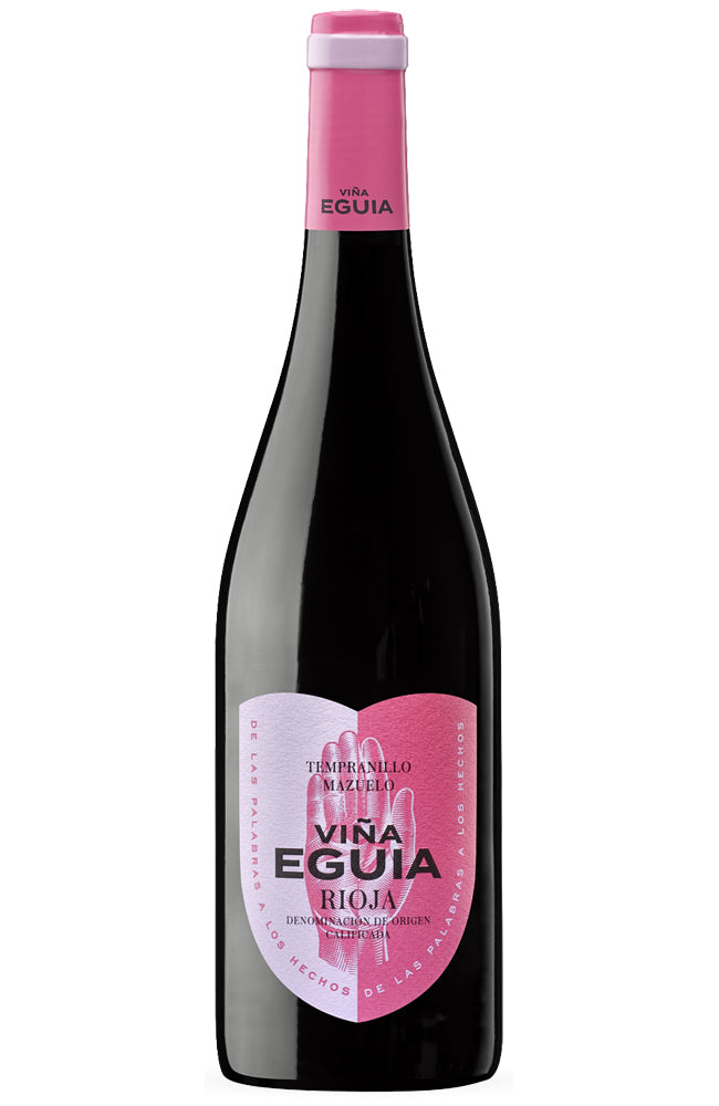 Vña Eguia Rioja Tempranillo Mazuelo Red Wine Bottle