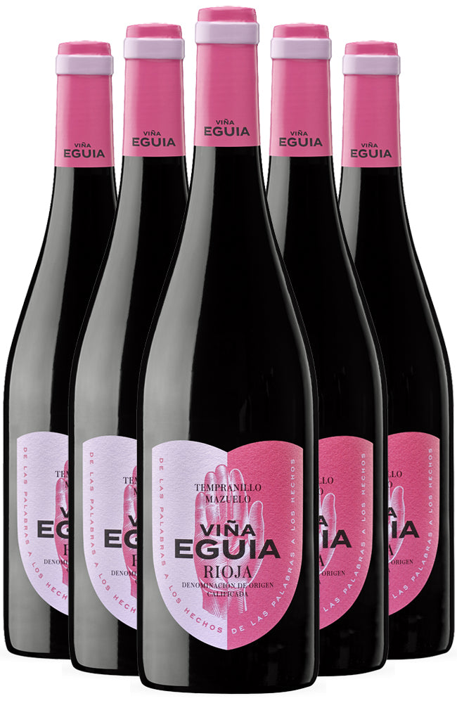 Vña Eguia Rioja Tempranillo Mazuelo Red Wine 6 Bottle Case