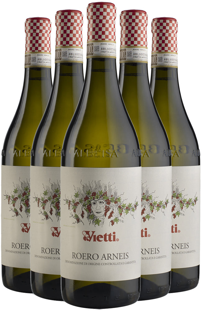 Vietti Roero Arneis Italian White Wine 6 Bottle Case