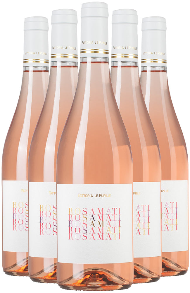 Fattoria Le Pupille Rosaati Syrah Rosé 6 Bottle Case