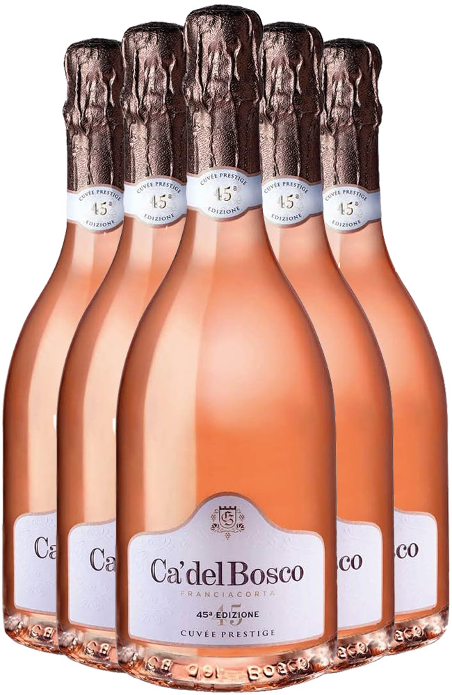 Ca' del Bosco Cuvée Prestige Rosé Edizione 45 6 Bottle Case