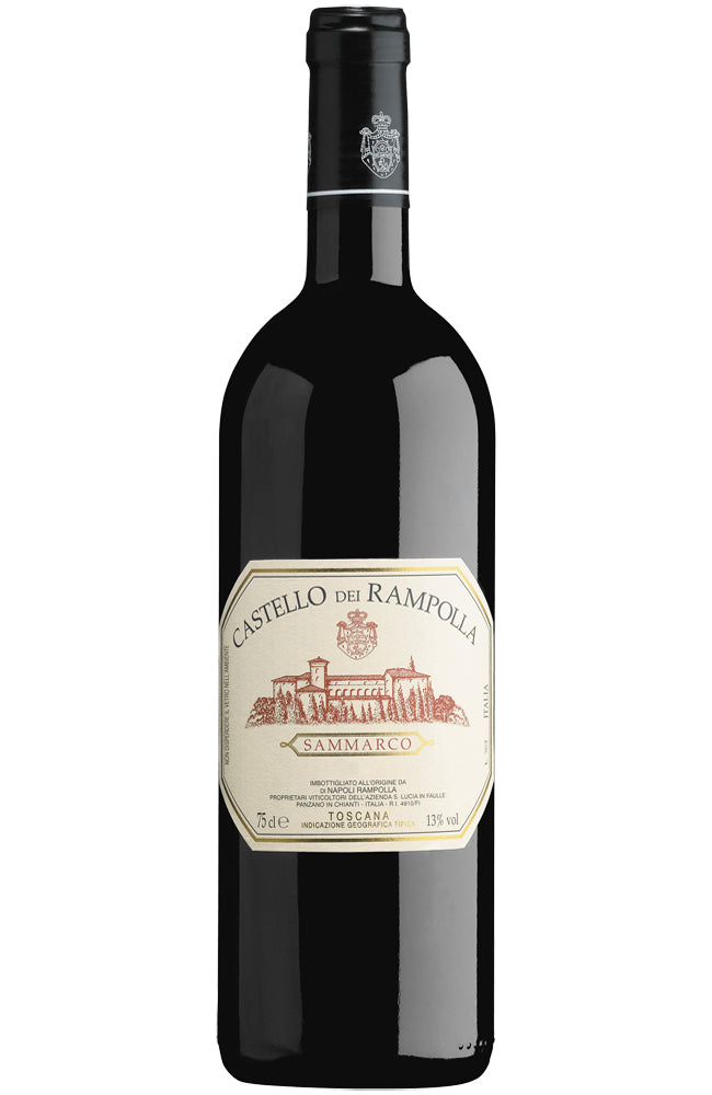 Castelo dei Rampolla Sammarco Super Tuscan Red Wine Bottle