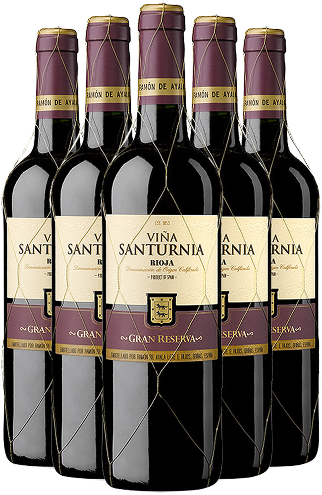 Viña Santurnia Rioja Gran Reserva Red Wine 6 Bottle Case