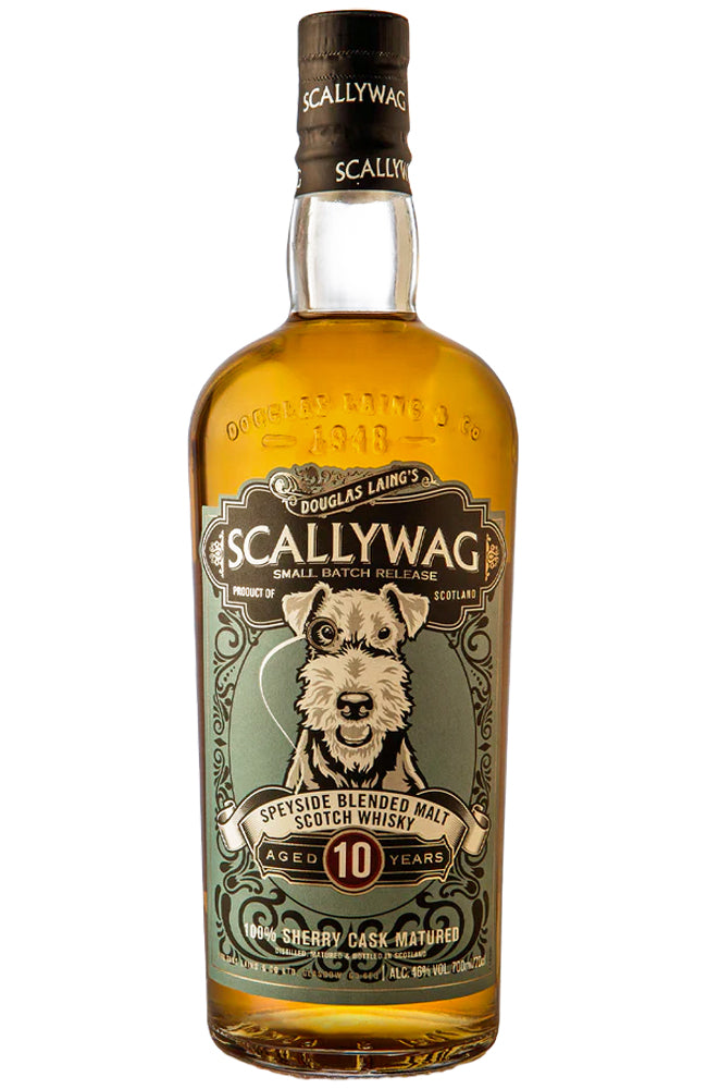Scallywag 10 Years Old Small Batch Speyside Blended Malt Scotch Whisky Bottle