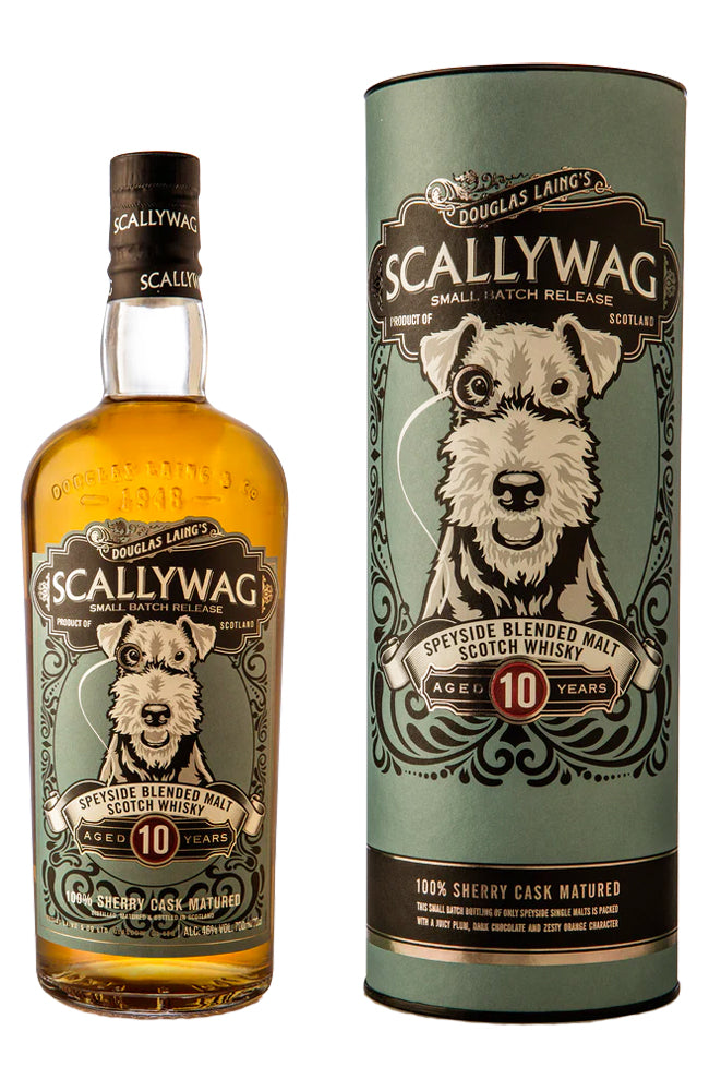SCALLYWAG 10 Years Old Small Batch Speyside Blended Malt Whisky