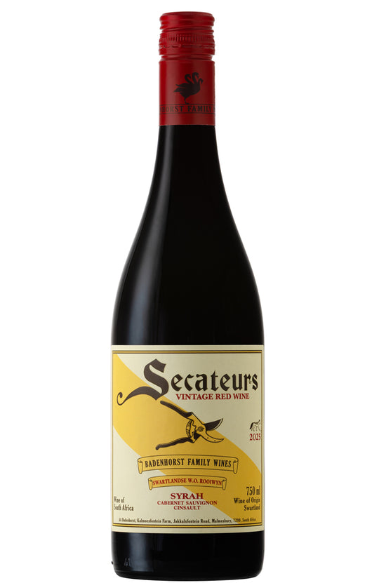 A.A. Badenhorst Secateurs Red Blend 2025