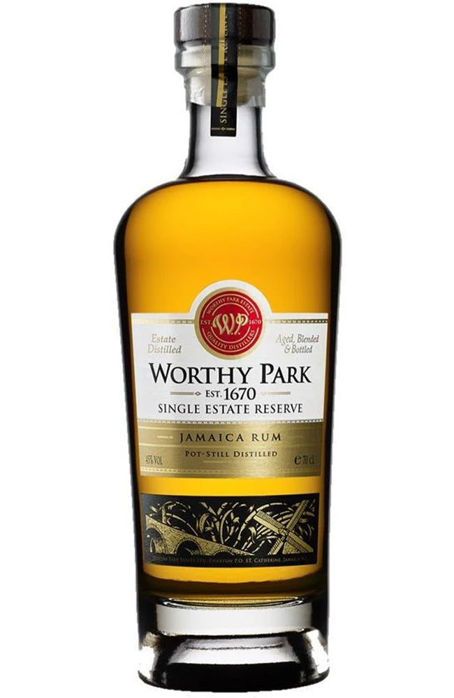 Worthy Park Single Estate Jamaican Rum Bottle