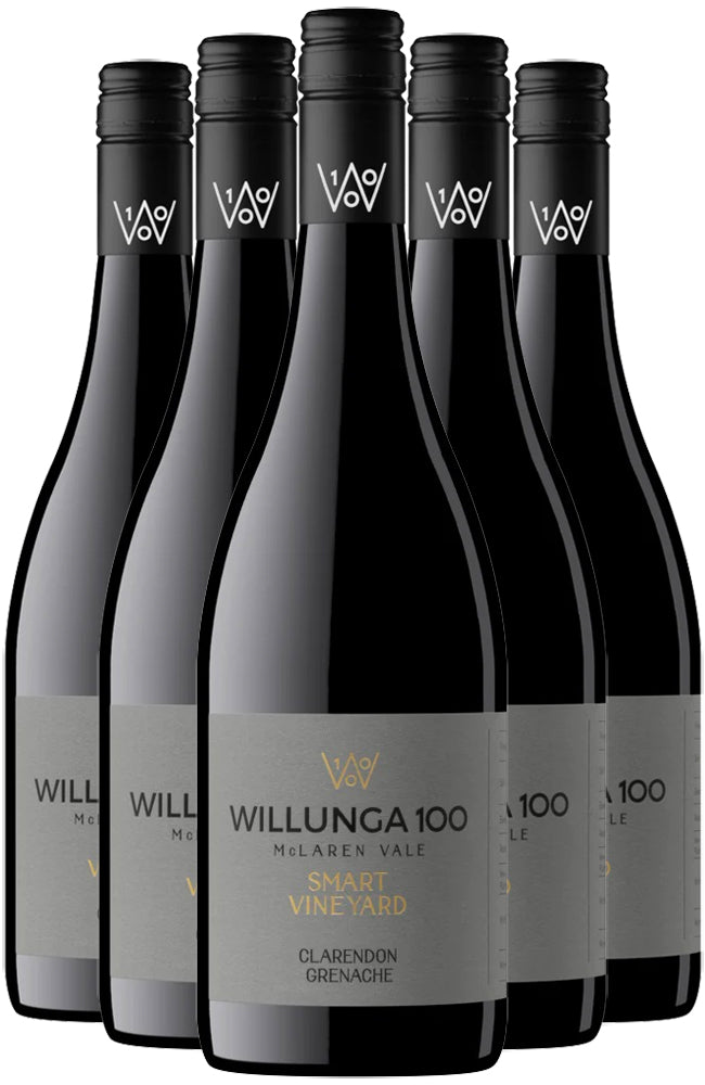Willunga 100 'Smart Vineyard' Clarendon Grenache Red Wine 6 Bottle Case