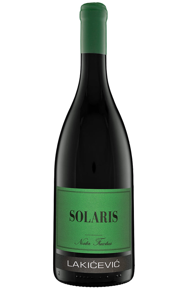 Vinarija Lakićević Solaris Kosovan White Wine Bottle