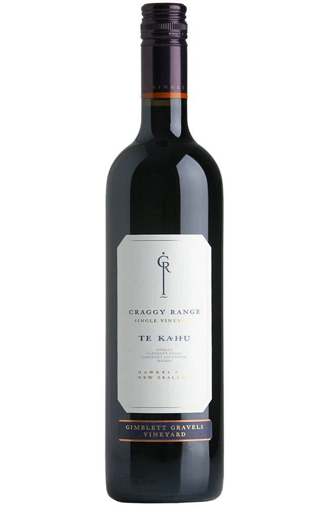 Craggy Range Te Kahu Gimblett Gravels Red Wine Bottle