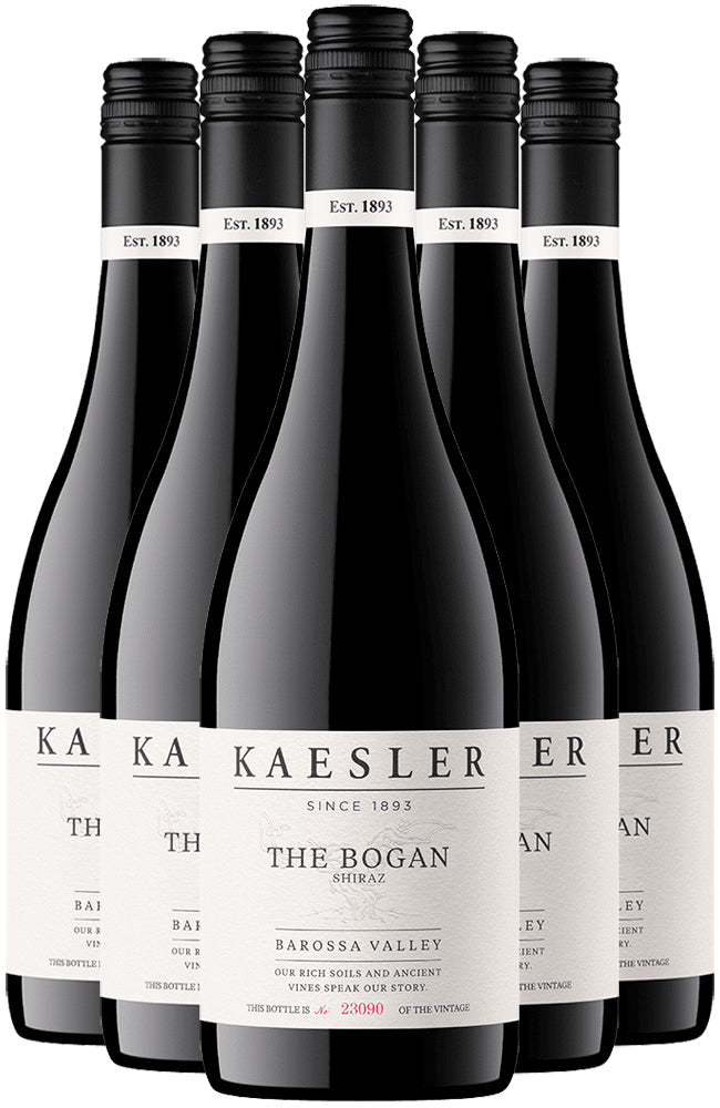 Kaesler The Bogan Barossa Valley Shiraz Red Wine 6 Bottle Case