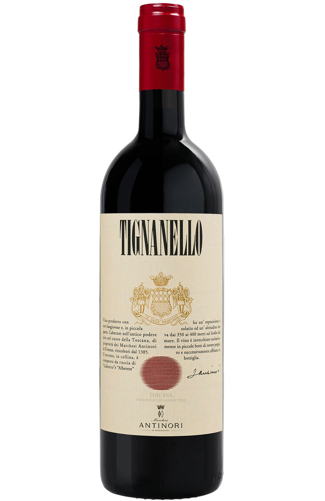 Antinori Tignanello 2020 Super-Tuscan Red Wine Bottle
