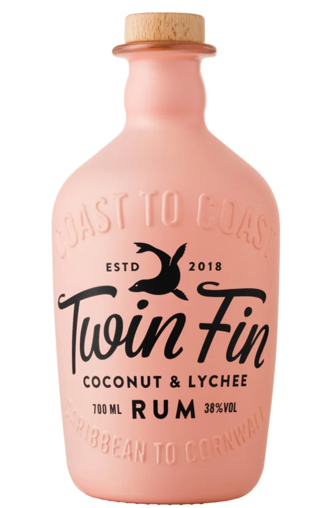 Tarquin's Twin Fin Coconut & Lychee Rum Bottle