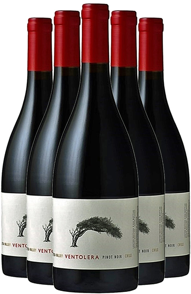 Viña Ventolera Pinot Noir Red Wine 6 Bottle Case