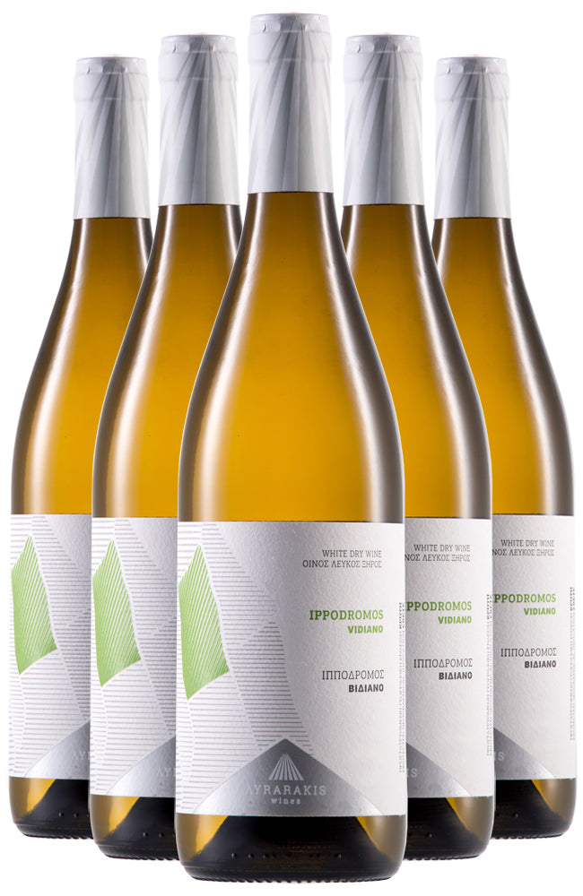 Lyrarakis Vidiano Ippodromos White Wine 6 Bottle Case