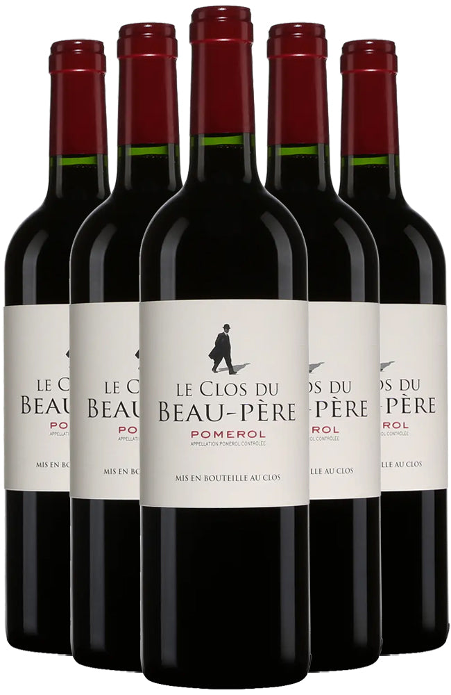 Le Clos du Beau-Père Pomerol Red Wine 6 Bottle Case