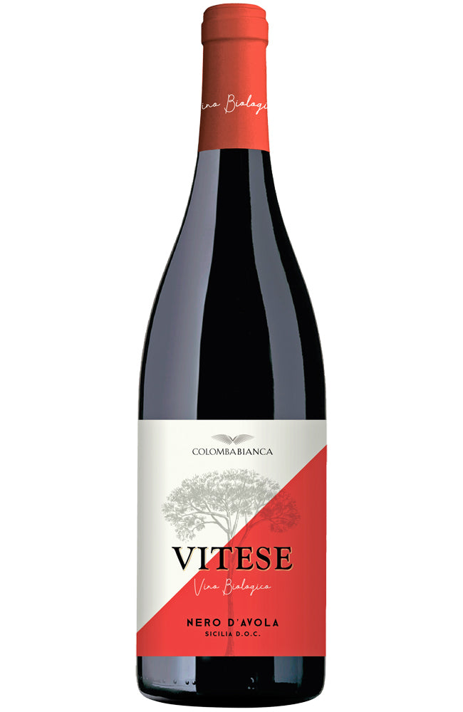 Colomba Bianca 'Vitese' Nero d'Avola Red Wine Bottle