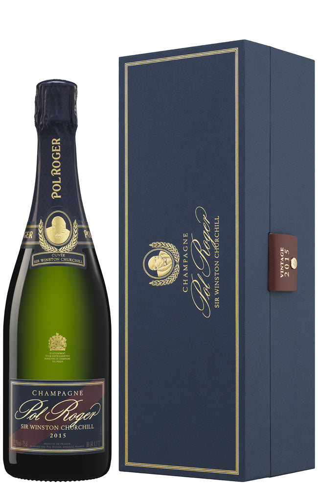 Champagne Pol Roger Sir Winston Churchill 2015 Gift Boxed Bottle