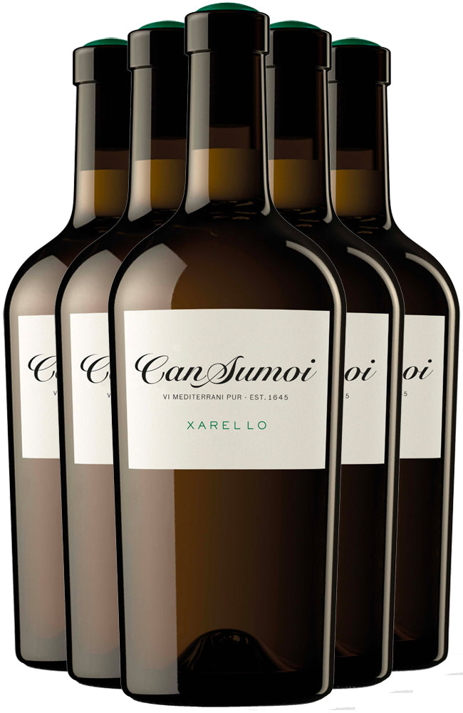 Can Sumoi Xarello Natural Mediterranean White Wine 6 Bottle Case