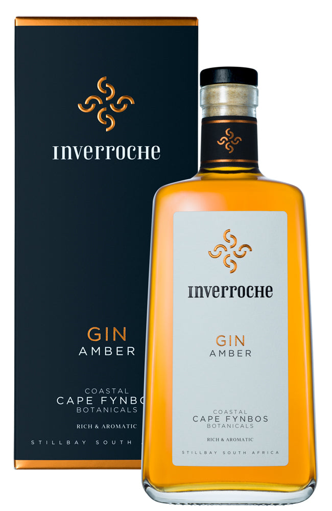 Inverroche Amber Gin Bottle from South Africa