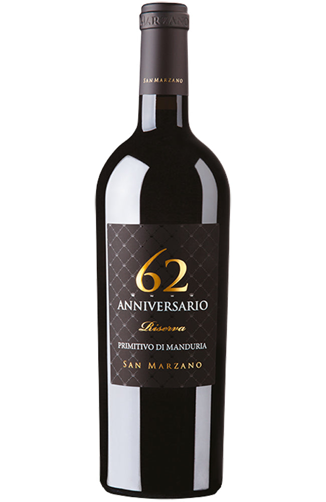 San Marzano 'Anniversario 62' Primitivo di Manduria Riserva Bottle