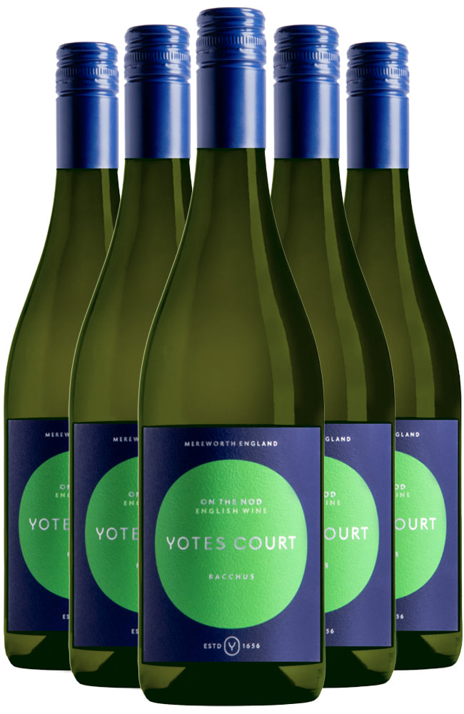 Yotes Court 'On the Nod' Bacchus White Wine 6 Bottle Case
