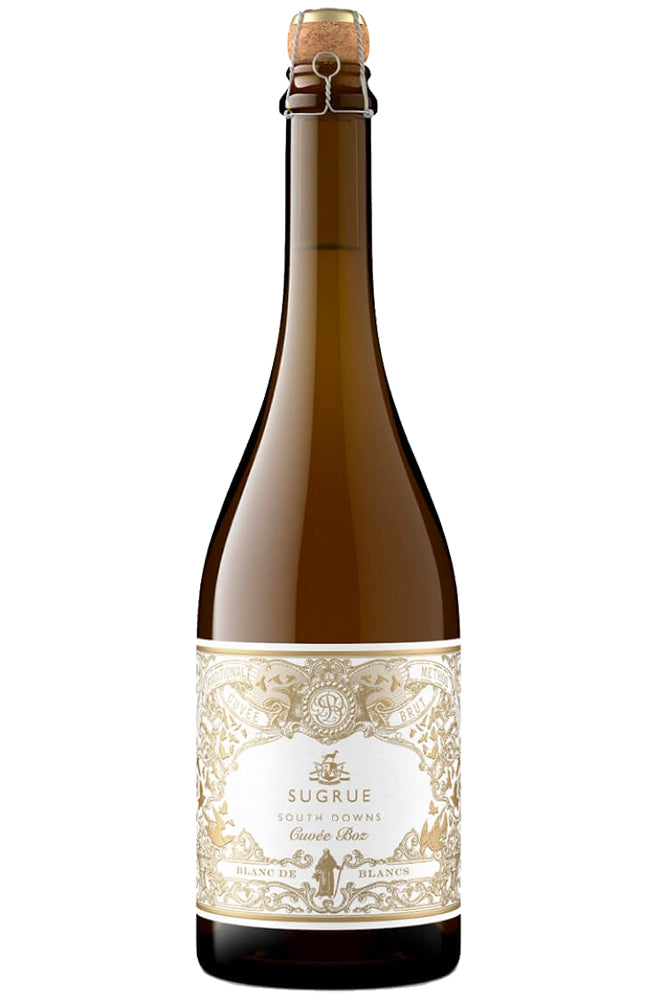Sugrue South Downs 'Cuvée Boz' Blanc de Blancs Vintage English Sparkling Wine Bottle
