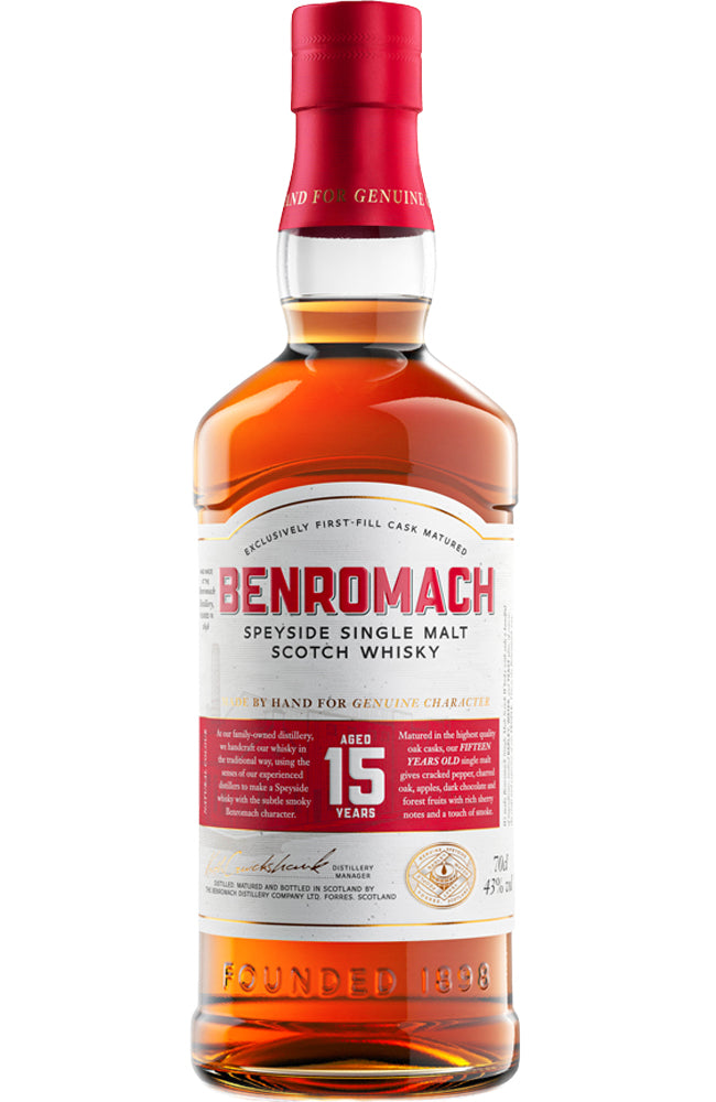 ベンロマック BENROMACH CONTRASTS: PEAT SMOKE Buy Benromach Peat Smoke Sherry Cask Single Malt Scotch Whisky at Hic!
