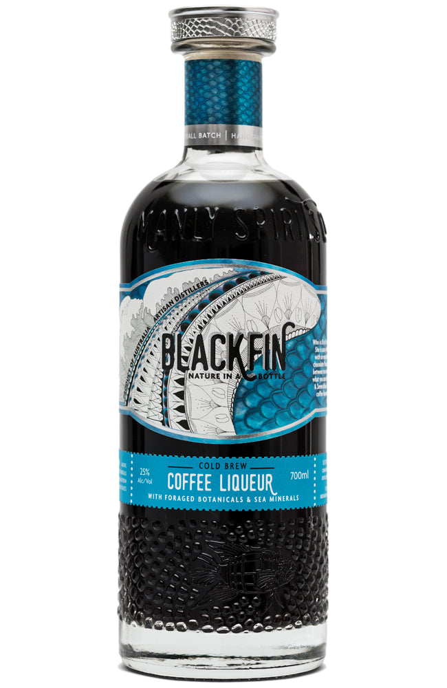 Manly Spirits Co. BlackFin Cold Brew Coffee Liqueur Bottle