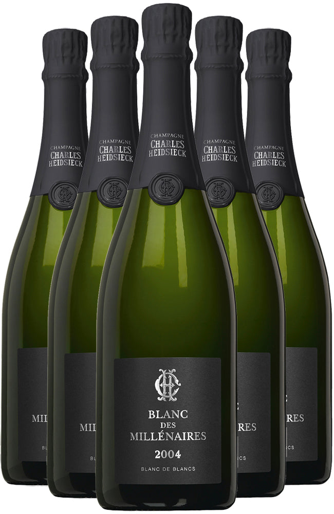 Champagne Charles Heidsieck Blanc des Millénaires 2004 Six Bottle Case