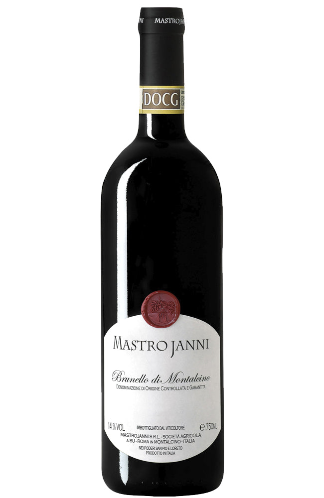 Mastrojanni Brunello di Montalcino Sangiovese Red Wine Bottle