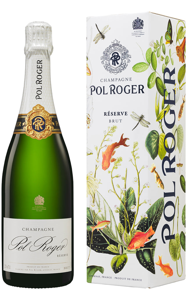 Champagne Pol Roger Brut Réserve NV Gift Boxed Bottle