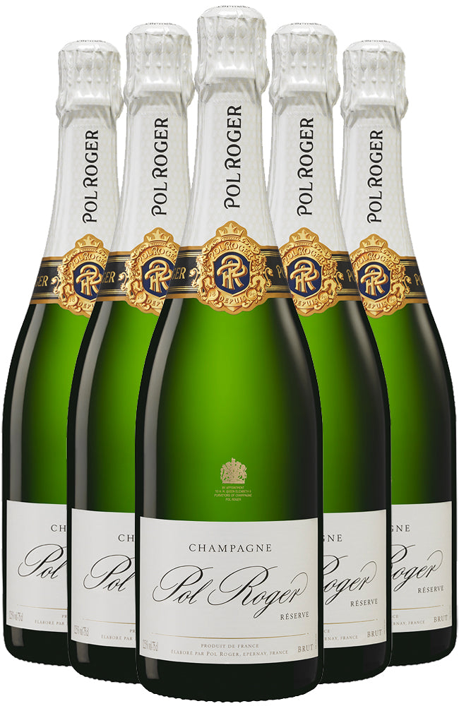 Champagne Pol Roger Brut Réserve NV 6 Bottle Case