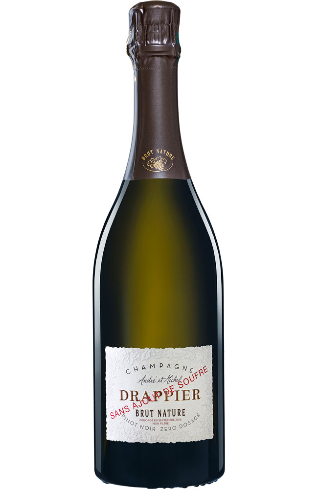 Champagne Drappier Brut Nature Zéro Dosage Sans Souffre NV