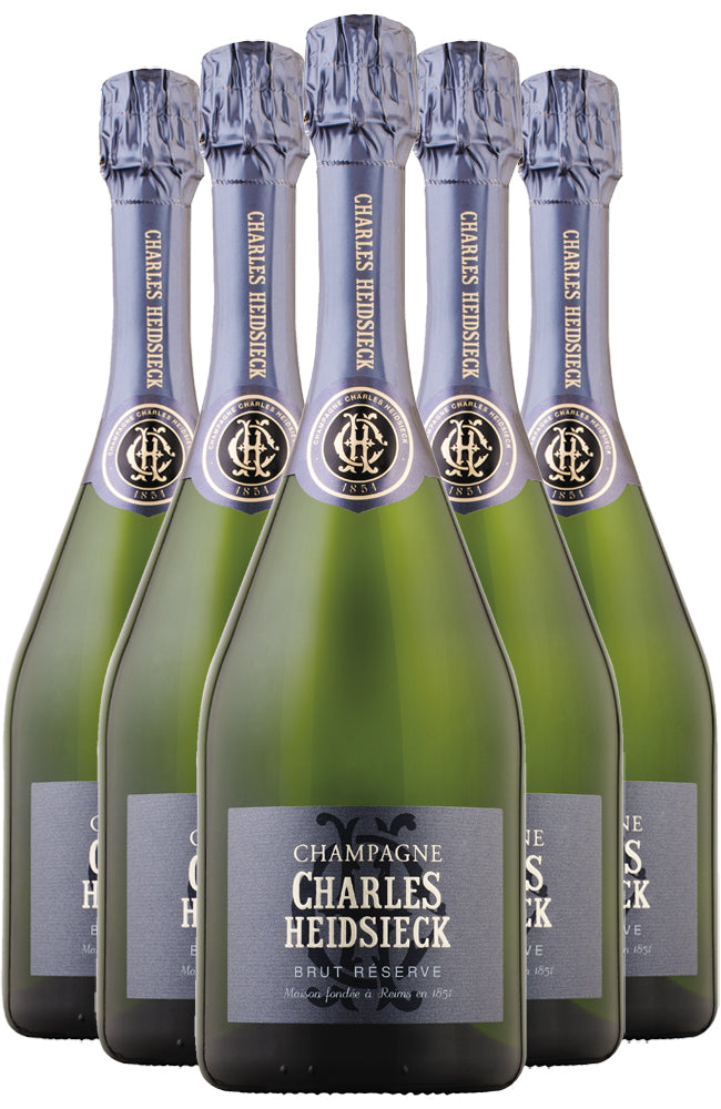 Champagne Charles Heidsieck Brut Reserve NV Six Bottle Case